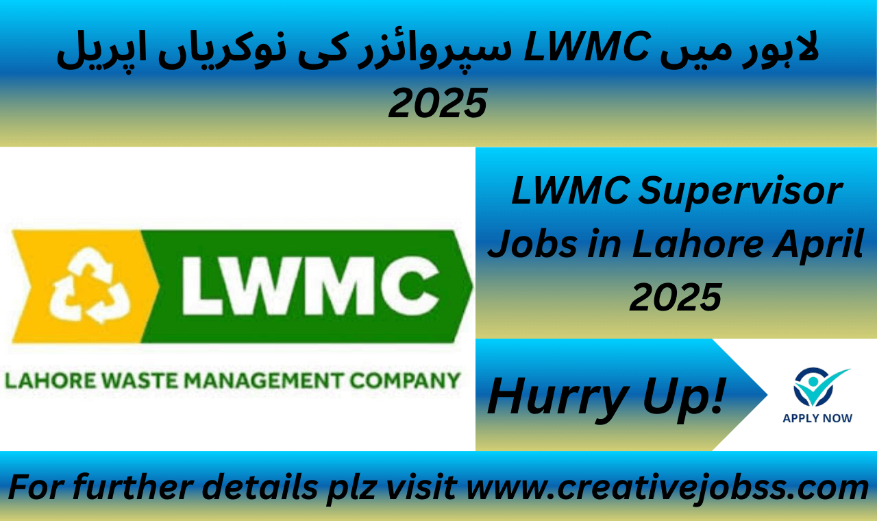 LWMC UC Supervisor Jobs Advertisement April 2025