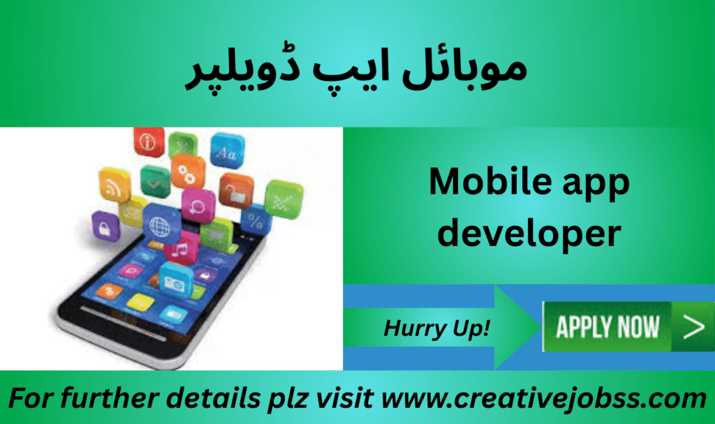 Developer working on a mobile app interface