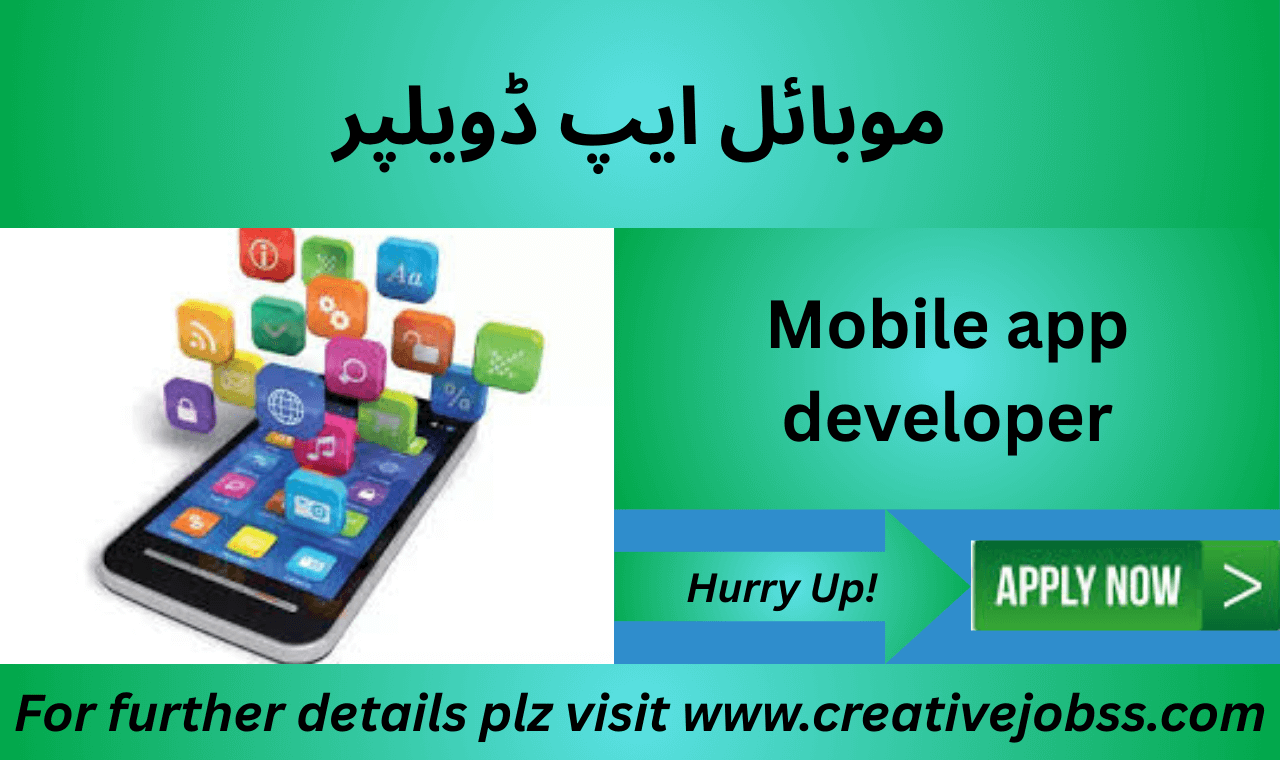 Developer working on a mobile app interface