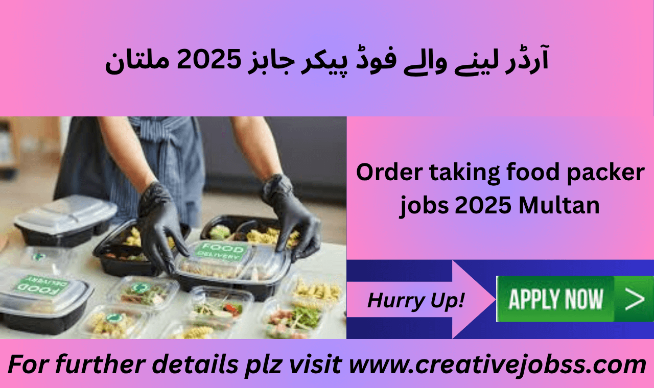 Restaurant staff packing food orders in Multan