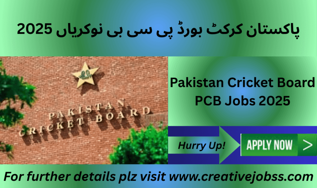 Pakistan Cricket Board PCB Jobs 2025 Coaching Staff