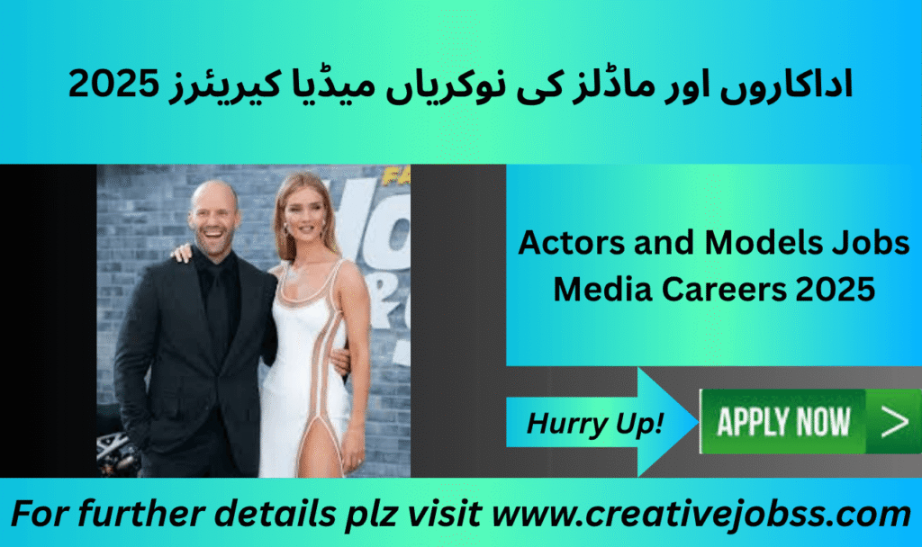 Young male and female models posing confidently in a studio