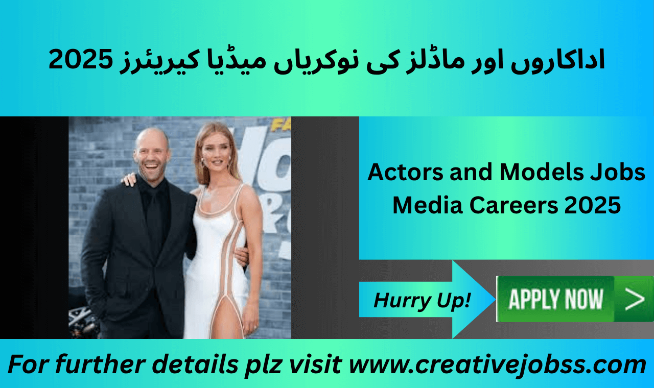 Young male and female models posing confidently in a studio