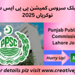 Punjab Public Service Commission PPSC Lahore Jobs 2025