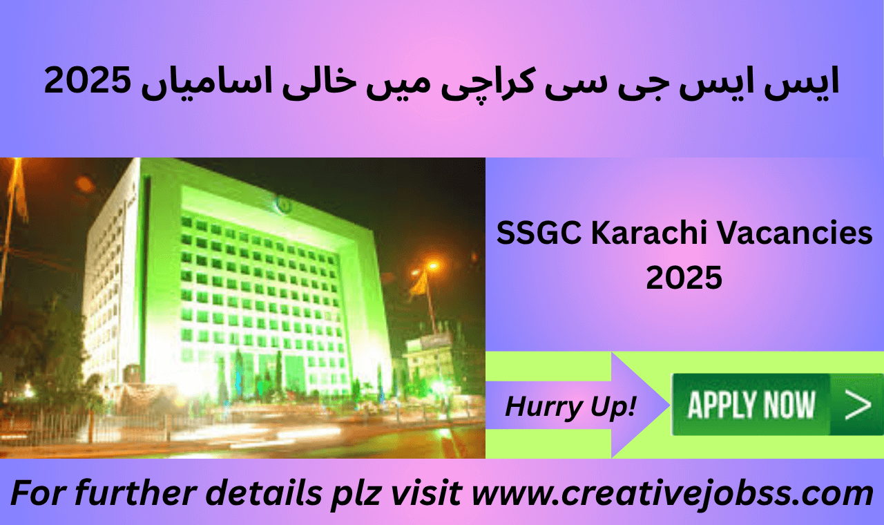 Professionals working at SSGC office in Karachi