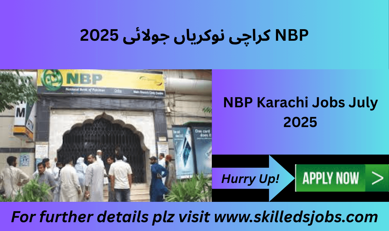 NBP Karachi Jobs July 2025